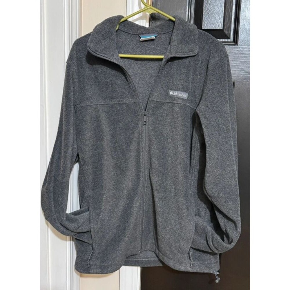 New Without Tags Columbia Steens Mountain Full-Zip Gray Fleece Jacket